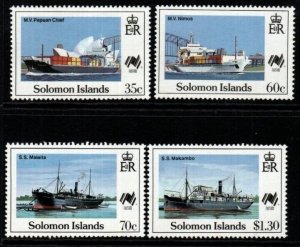 SOLOMON ISLANDS SG626/9 1988 BICENTENARY OF AUSTRALIAN SETTLEMENT MNH