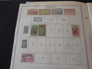 Cameroun 1916-1982 Stamp Collection on Album Pages