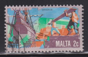 Malta 594 Ship Building 1981