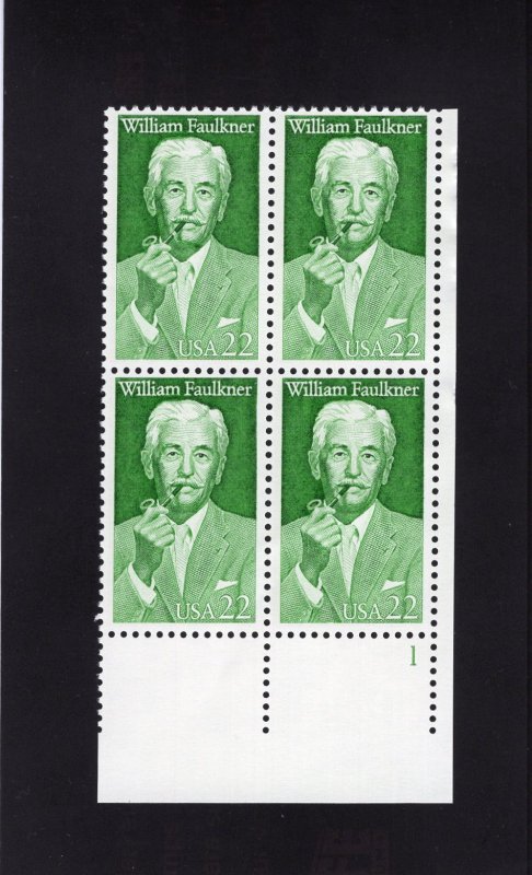 2350 Wm. Faulkner, MNH LR-PB/4 (#1)