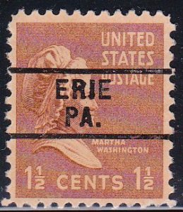 Precancel - Erie, PA PSS 261 - Town and Type Issue