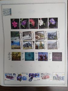 collection on pages New Zealand ~2003-04 IG: CV $117