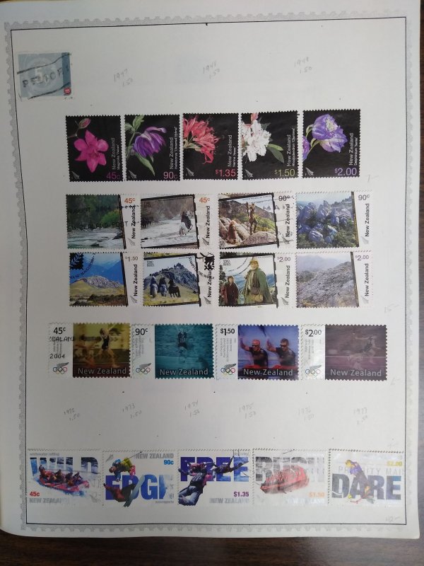 collection on pages New Zealand ~2003-04 IG: CV $117