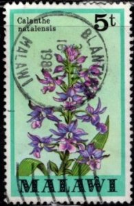 Malawi - #329 Flowers- Used