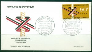 Upper Volta 1968 Europ Afrique FDC