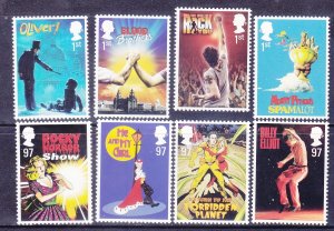 GB 2867-74 Sg3145-52 MNH 2011 Musicals Full Set of 8 Very Fine