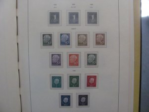 GERMANY MNH 1949-1972 (4) LIGHTHOUSE & SCHAUBEK ALBUMS COMPLETE  SIGNED (38)