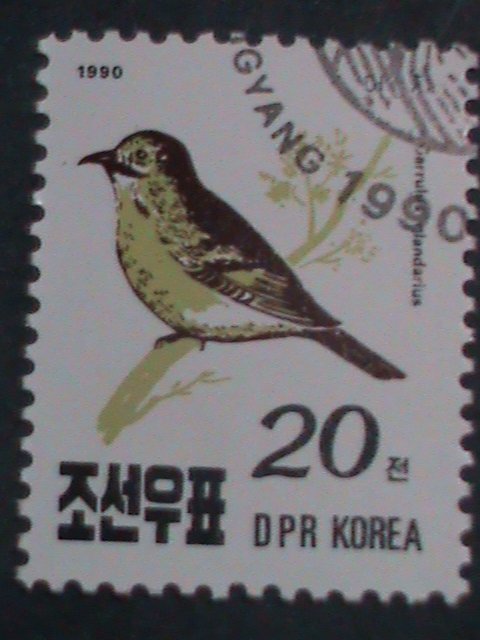 KOREA-1990 SC#2957-61-BEAUTIFUL LOVELY BIRDS CTO SET VERY FINE