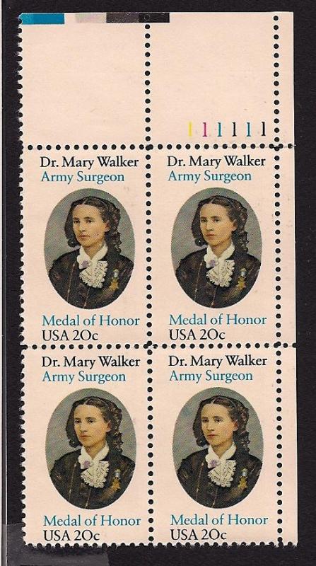 2013 - 1982- Dr Mary Walker - Army Surgeon