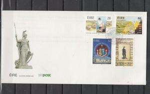 Ireland, Scott cat. 901-904. Composer E. Bunting issue. Long First day cover. ^