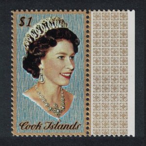 Cook Is. Queen Elizabeth II $1 Margin 1974 MNH SG#482