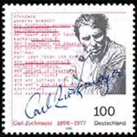 GERMANY 1996 - Scott# 1950 Playwright Zuckmayer Set of 1 NH