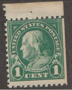 U.S. Scott #552a Franklin Stamp - Mint NH Single