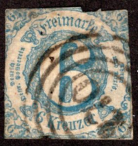 THURN & TAXIS #54 Used *Minor Fault* ~jm-3296