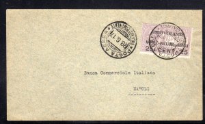 Italy First Flight Palermo to Napoli 1917 c513