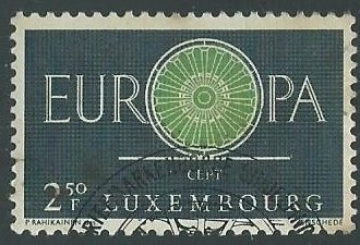 33 Used Stamps of Luxembourg