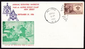 U.S.A. 1956 Annual Scouters' Barbecue, Alpine, NJ