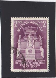 Argentina #593 used