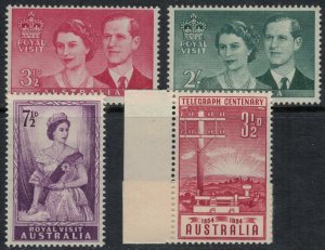 Australia #267-70*  CV $2.80