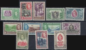 British Honduras MHR 115-26 1938 set (ak2760)