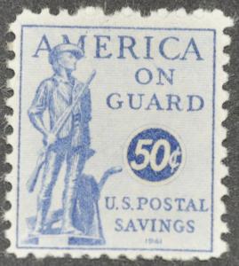 DYNAMITE Stamps: US Scott #PS13 - MNH