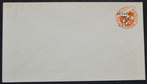 1946 US Sc. #UC13 air mail surcharged envelope, mint, good to very good shape