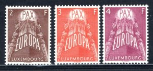 Luxembourg #329-331  Unused   VF  CV $19.00  ....    3600242