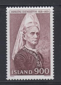 Iceland    #563    mnh     cat $0.55