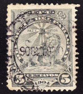 Paraguay Scott 98 F to VF used.  FREE...