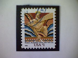 United States, Scott #3766a, used(o), 2008, Wisdom, $1.00, multicolored