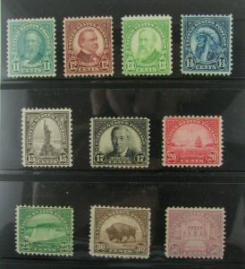 1971 United States SC #692-701  MH / MNH stamp set