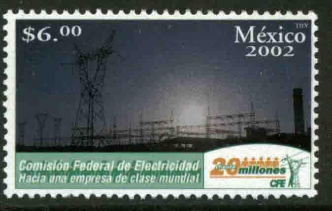 MEXICO 2289, Federal Electricity Commission. MINT, NH. VF.