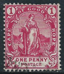 Cape of Good Hope, Sc #60, 1d Used