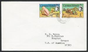 CAYMAN IS 1979 cover to USA - nice franking - no year in cds...............56725