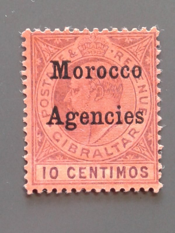 British Offices in Morocco (Spanish Currency) 21 F-VF MH - Scott $9.75