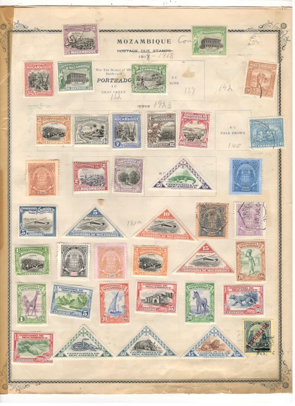 MOZAMBIQUE COLLECTION, MINT/USED