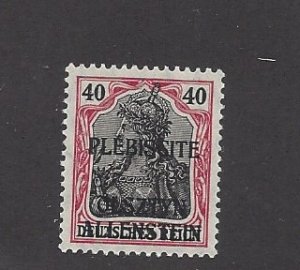 Allenstein, 7, German Stamps 1906-20 Overprinted Single, **MNH**