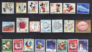 JAPAN USED STAMP LOT #34 SEE SCAN