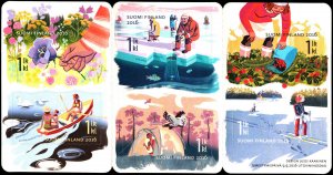 Finland #1521, Complete Set, Unexploded Bklt, 2016, Never Hinged