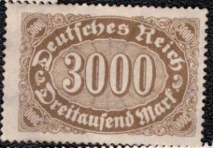 Germany - 206 1923 MNG