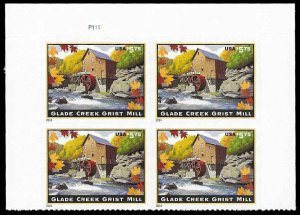 PCBstamps  US #4927 PB $28.75(4x$5.75)Glade Creek Grist Mill, MNH, (PB-1)