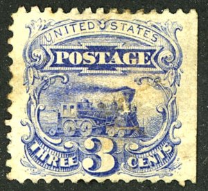 U.S. #114 USED THIN CREASES