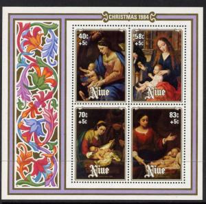 Niue 461 MNH Christmas, Art, Paintings