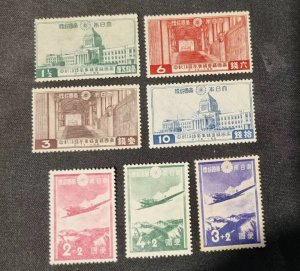 Japan Stamps 1936-1937 #1191 Mint.. 2 Full Sets.