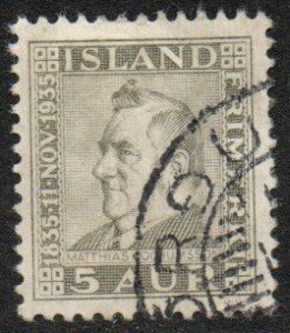 Iceland Sc #196 Used