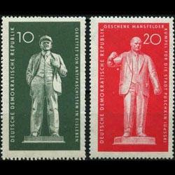 DDR 1960 - Scott# 509-10 Monuments Set of 2 NH