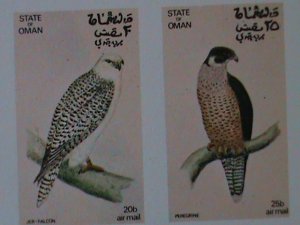 ​OMAN- BEAUTIFUL BIRDS-IMPERF MNH-SHEET VF-EST-$14-50% OFF DURING PROMOTE PERIOD