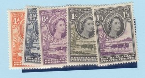 Bechuanaland QEII 1953/58 Part Set To 1s 3d SG146b/150 MH BP8432