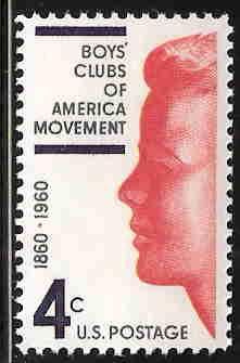 United States Scott # 1163 Boys Club of America Issue, Un...