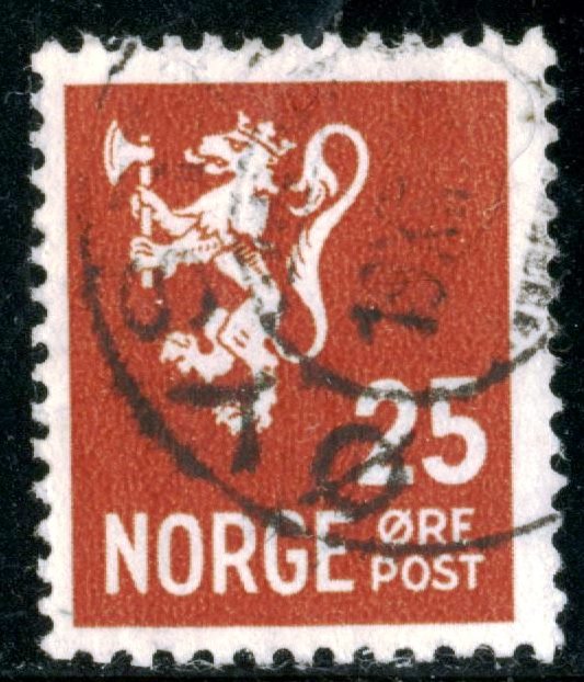 NORWAY #197, USED - 1940 - NORWAY086NS13